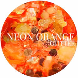 Neon Orange Glitter 5g