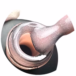 Rubber Base Glitter Rose