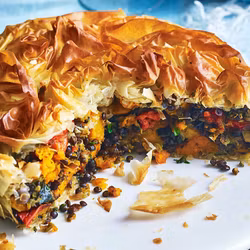 Vegansk köttfärspaj