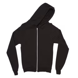 Hoodie med dragkedja - klassisk
