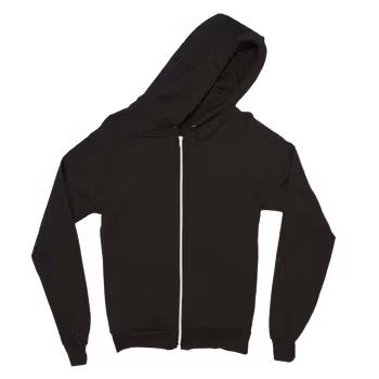 Hoodie med dragkedja - klassisk