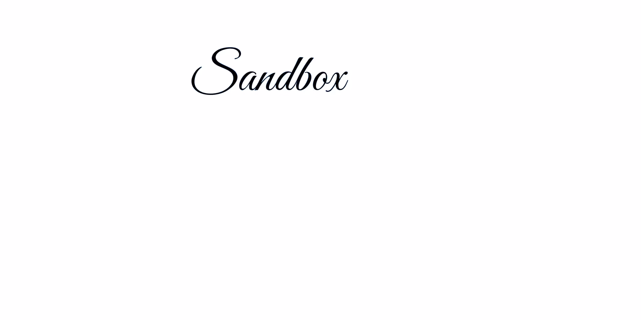 Sandbox 54x21 BLÅ