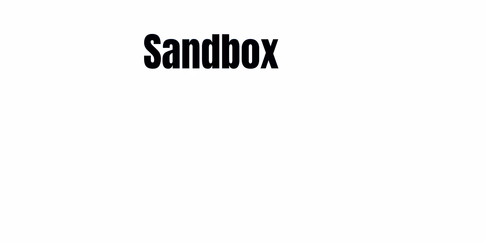 Sandbox 62x21 BLÅ