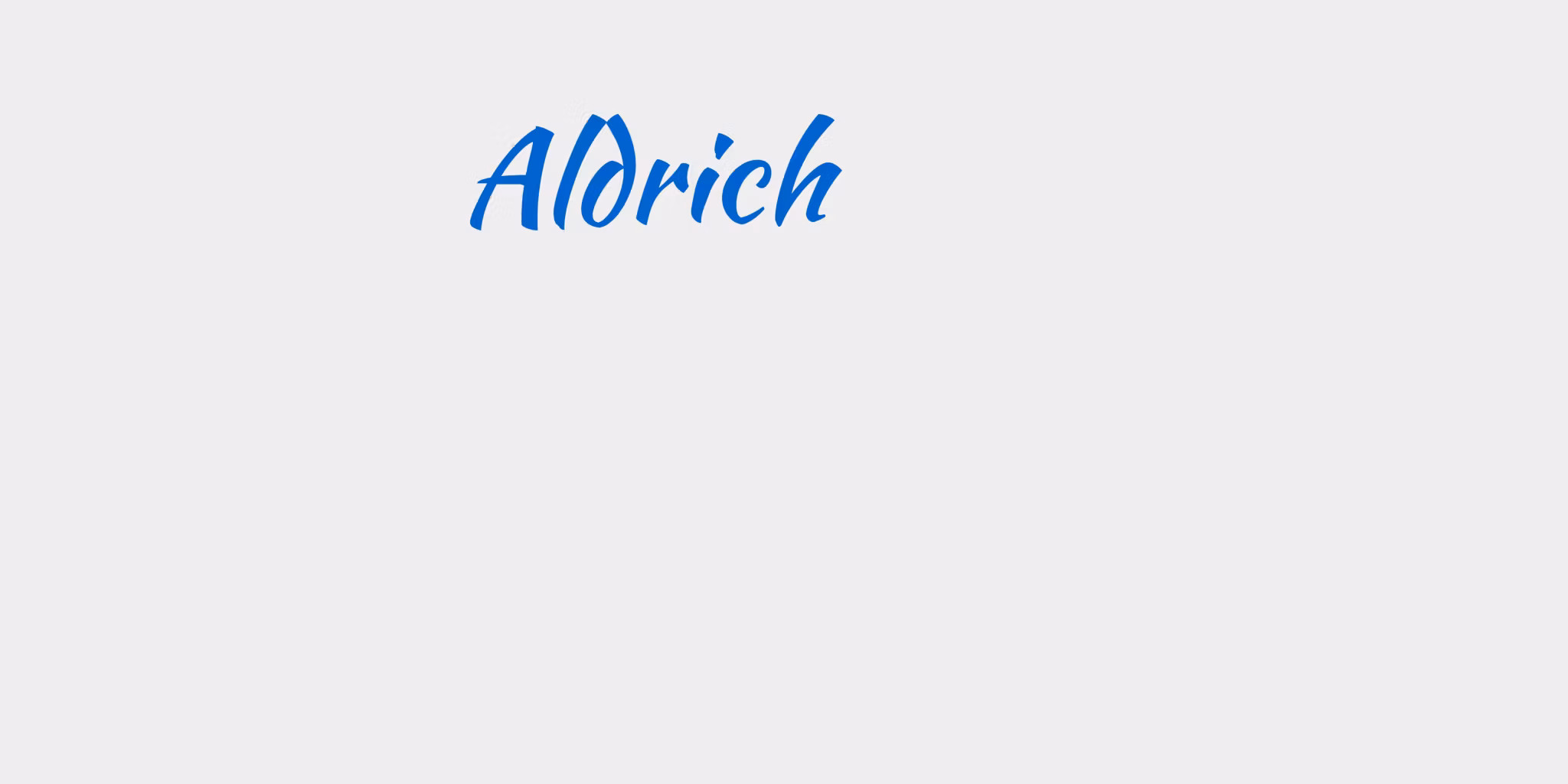 Aldrich 52x21 BLÅ