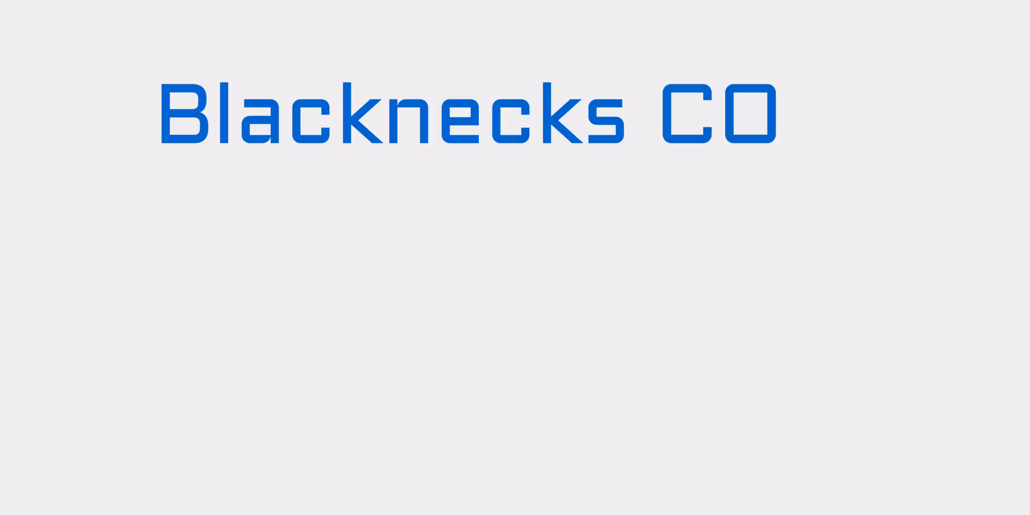 Blacknecks CO 27x4 BLÅ