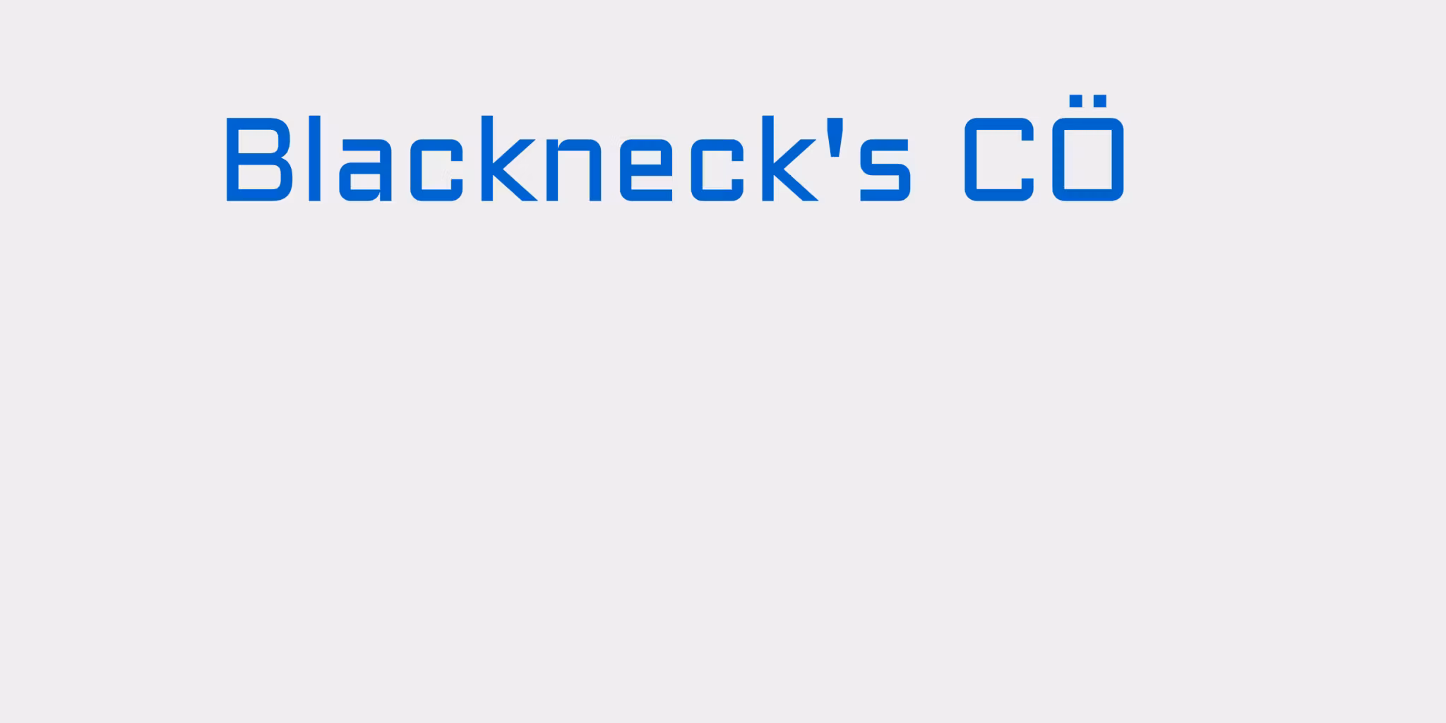 Blacknecks CÖ 28x4 BLÅ