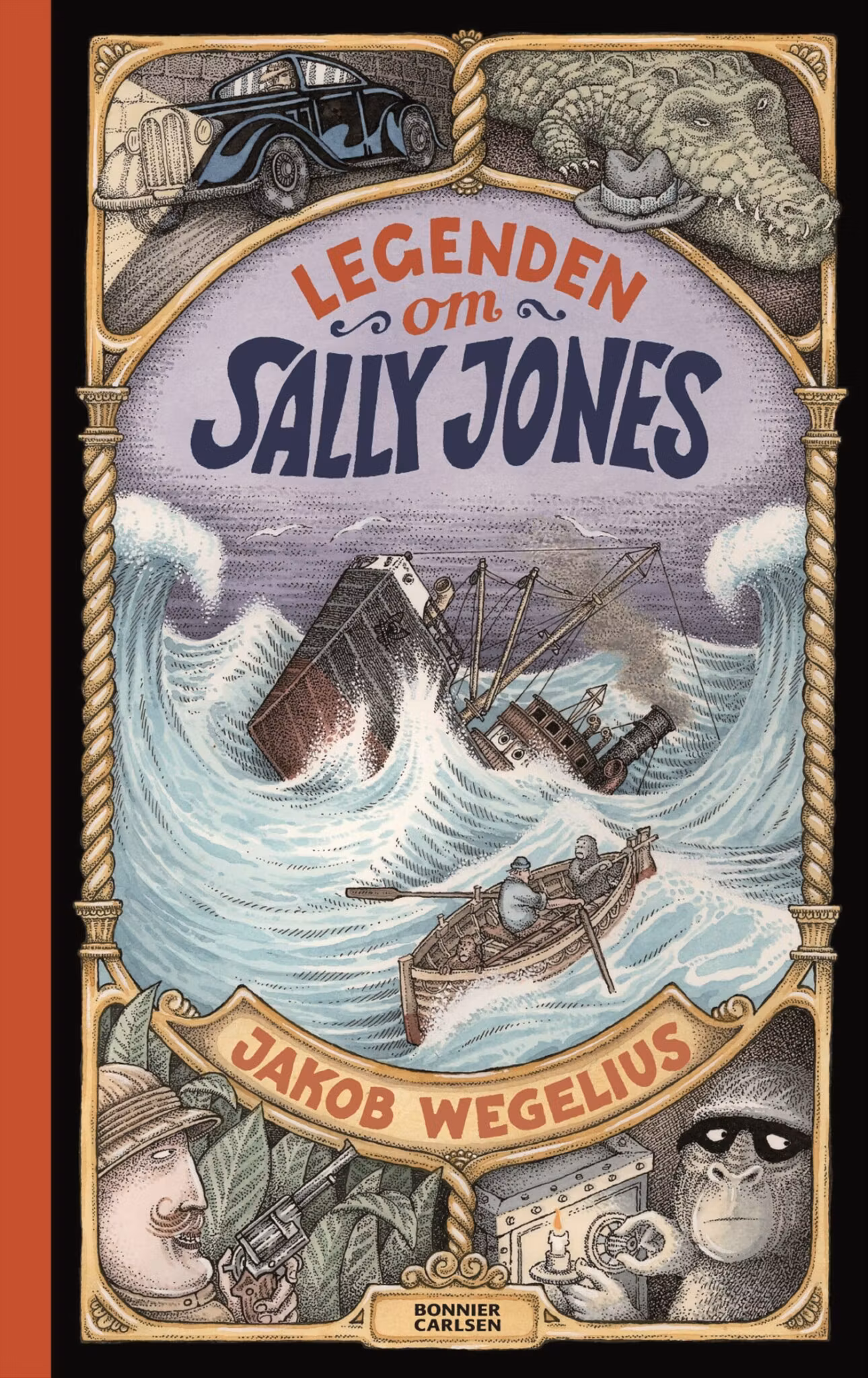 Legenden om Sally Jones - finns i Rutströms bokhandel