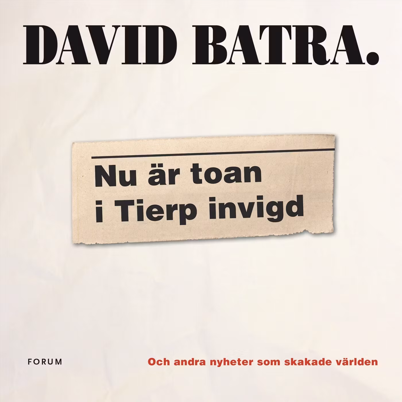 Nu är toan i Tierp invigd - finns i Rutströms bokhandel
