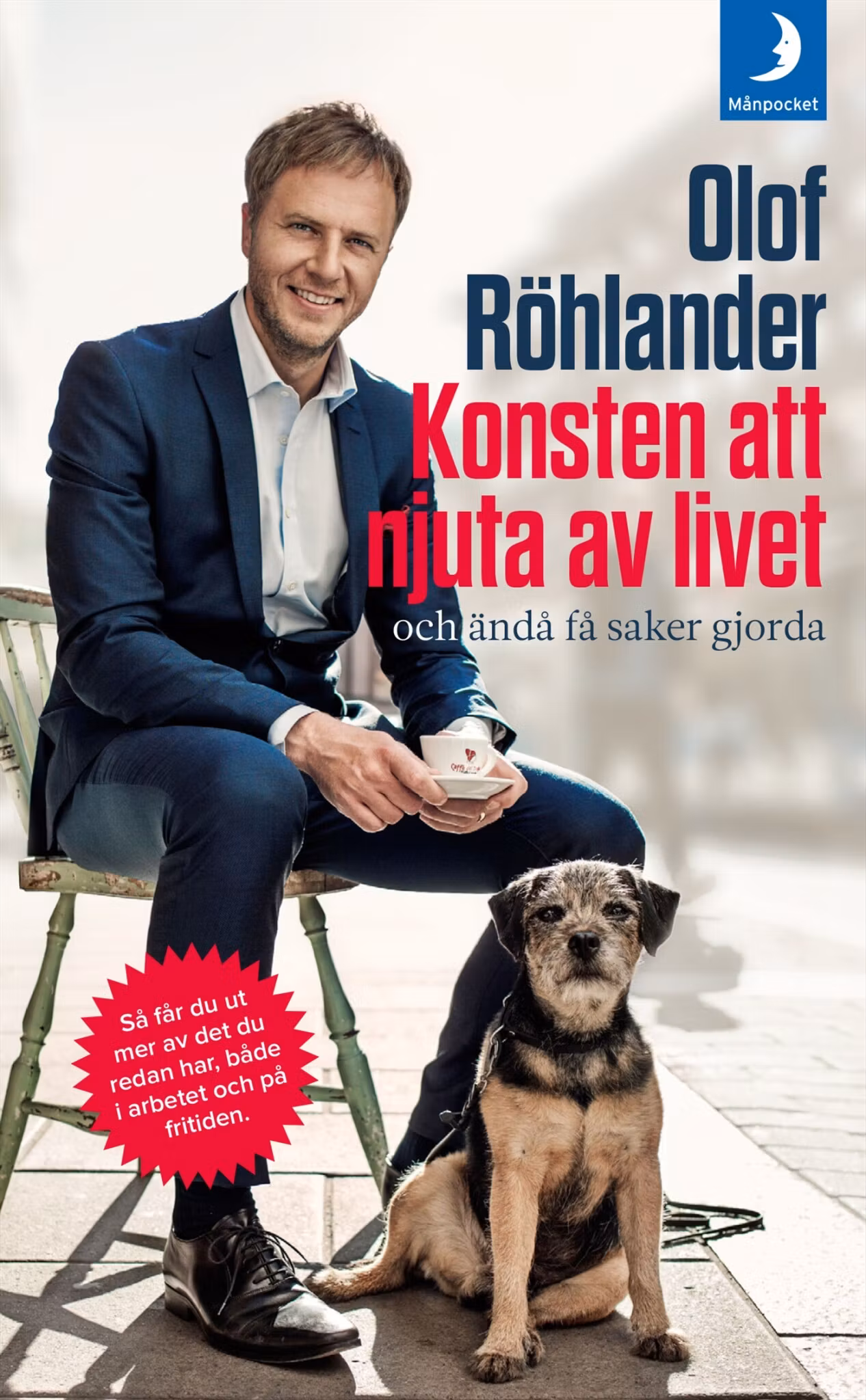 Konsten att njuta av livet - finns i Rutströms bokhandel
