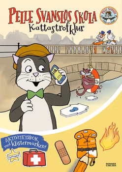 Pelle Svanslös skola. Kattastrofklur
