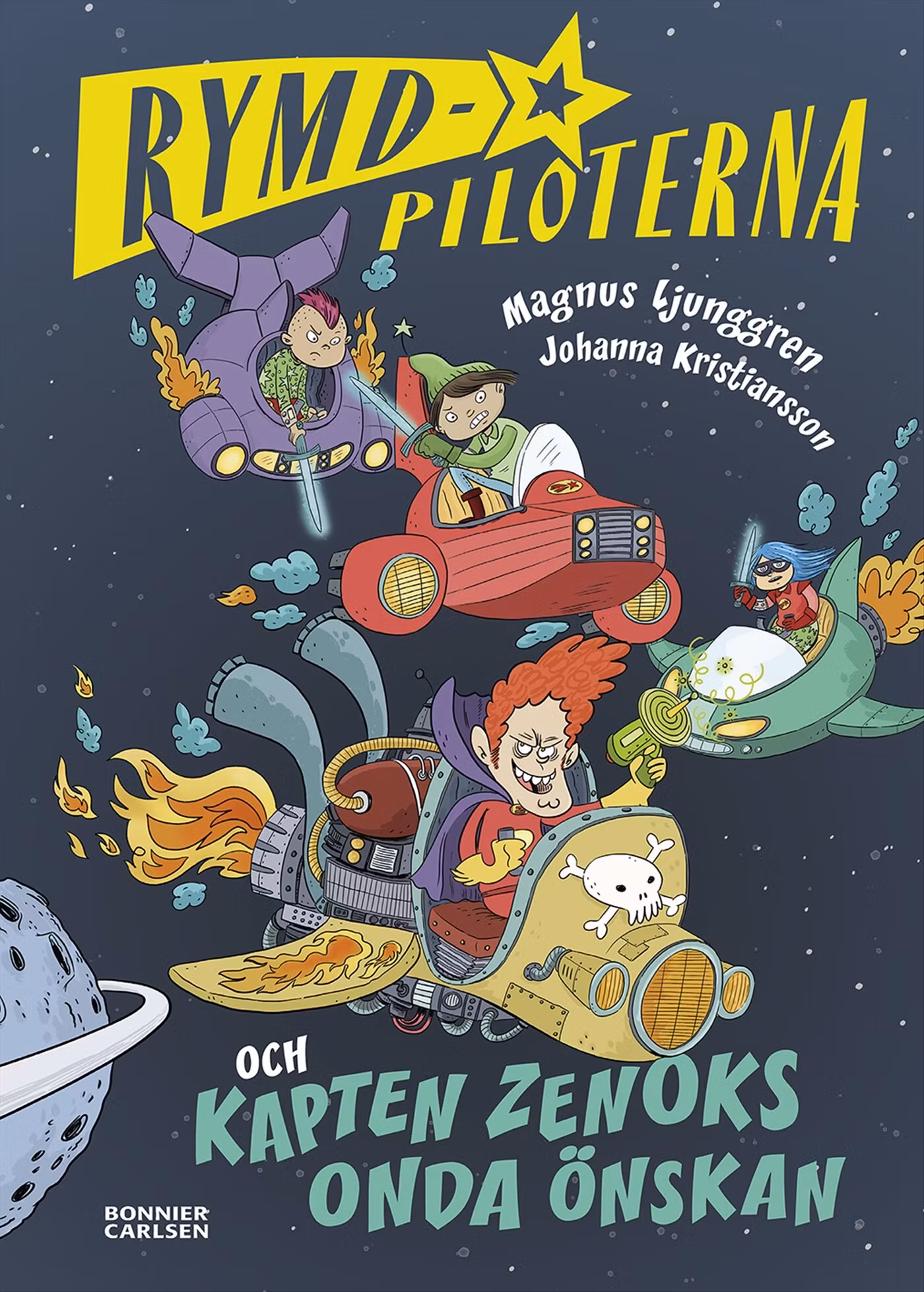 Rymdpiloterna och kapten Zenoks onda önskan - finns i Rutströms bokhandel