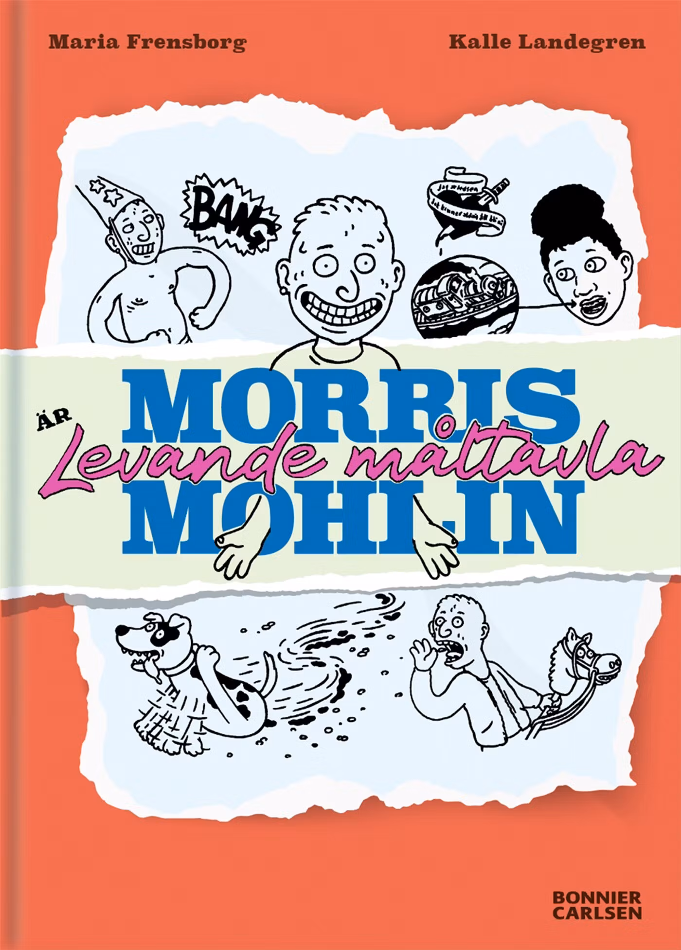 Morris Mohlin är levande måltavla  - finns i Rutströms bokhandel
