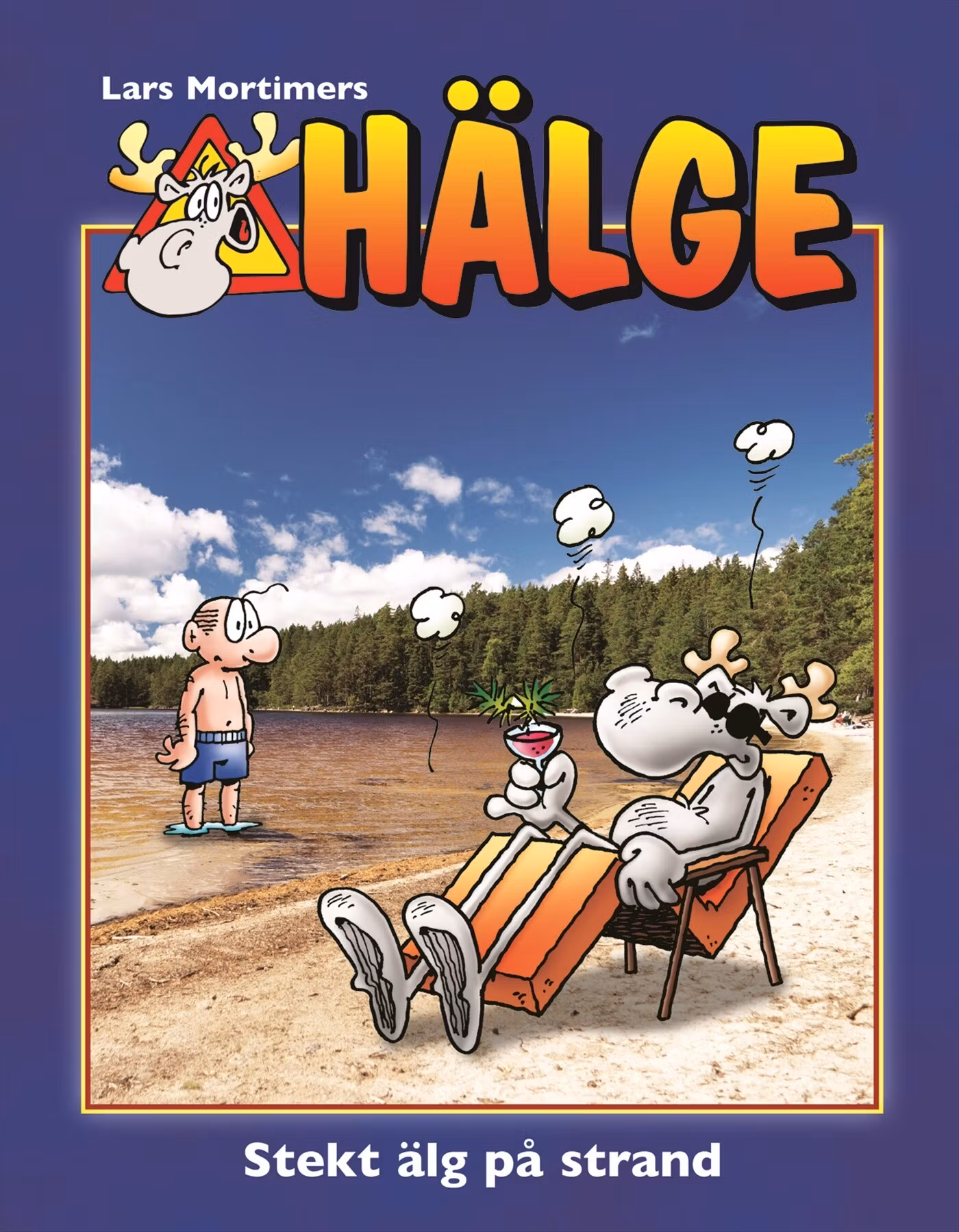 Hälge - Stekt älg på strand - finns i Rutströms bokhandel