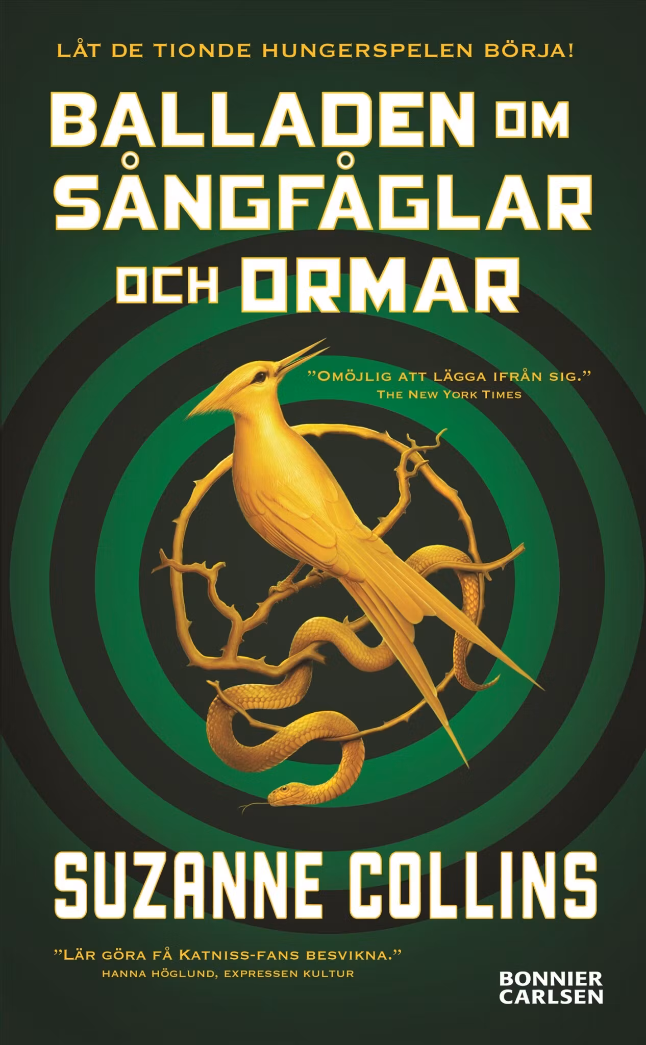 Balladen om sångfåglar och ormar  - finns i Rutströms bokhandel