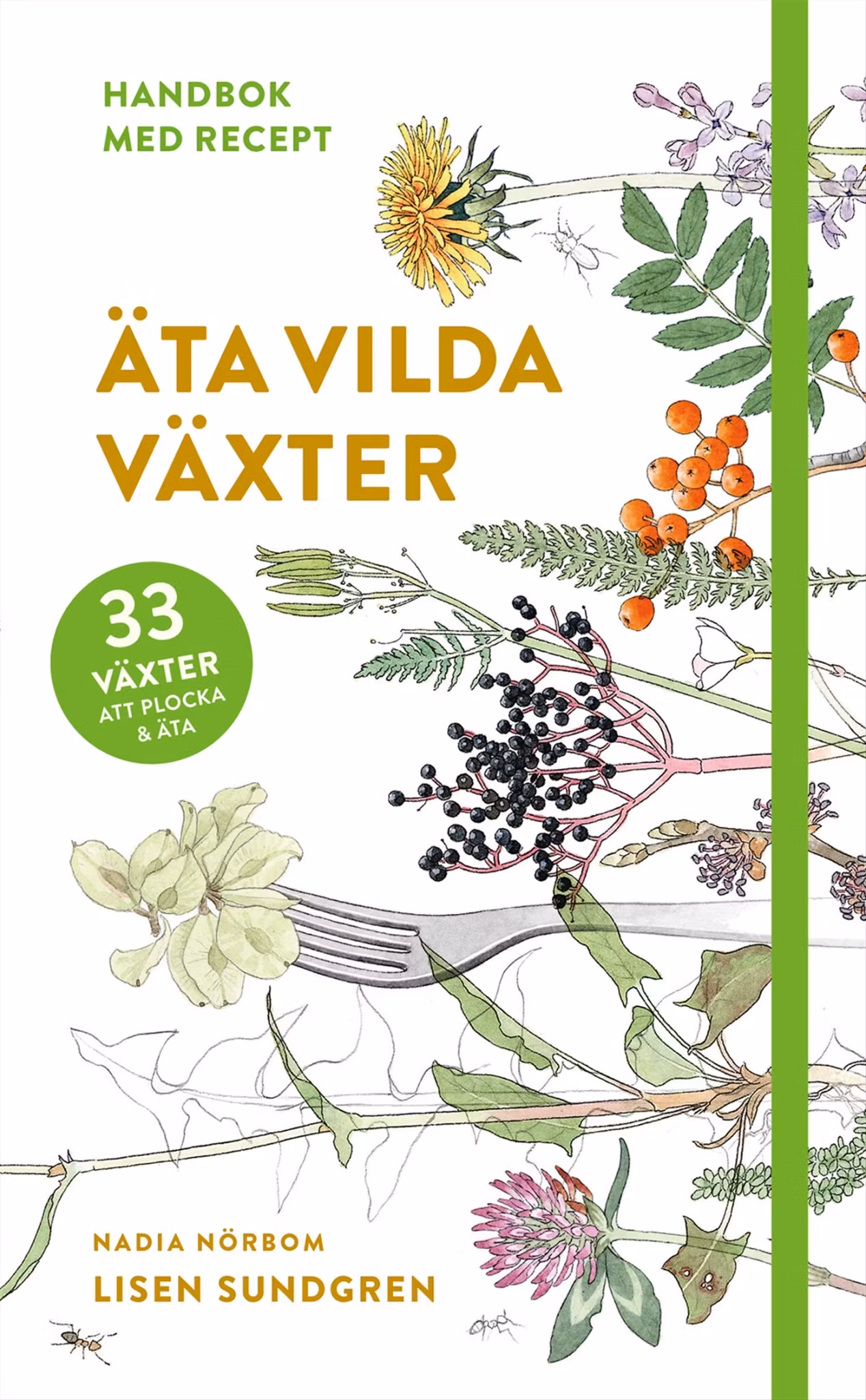 Äta vilda växter - finns i Rutströms bokhandel
