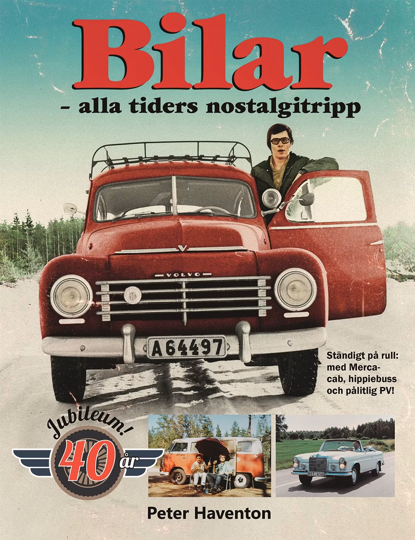 Bilar – alla tiders nostalgitripp - finns i Rutströms bokhandel