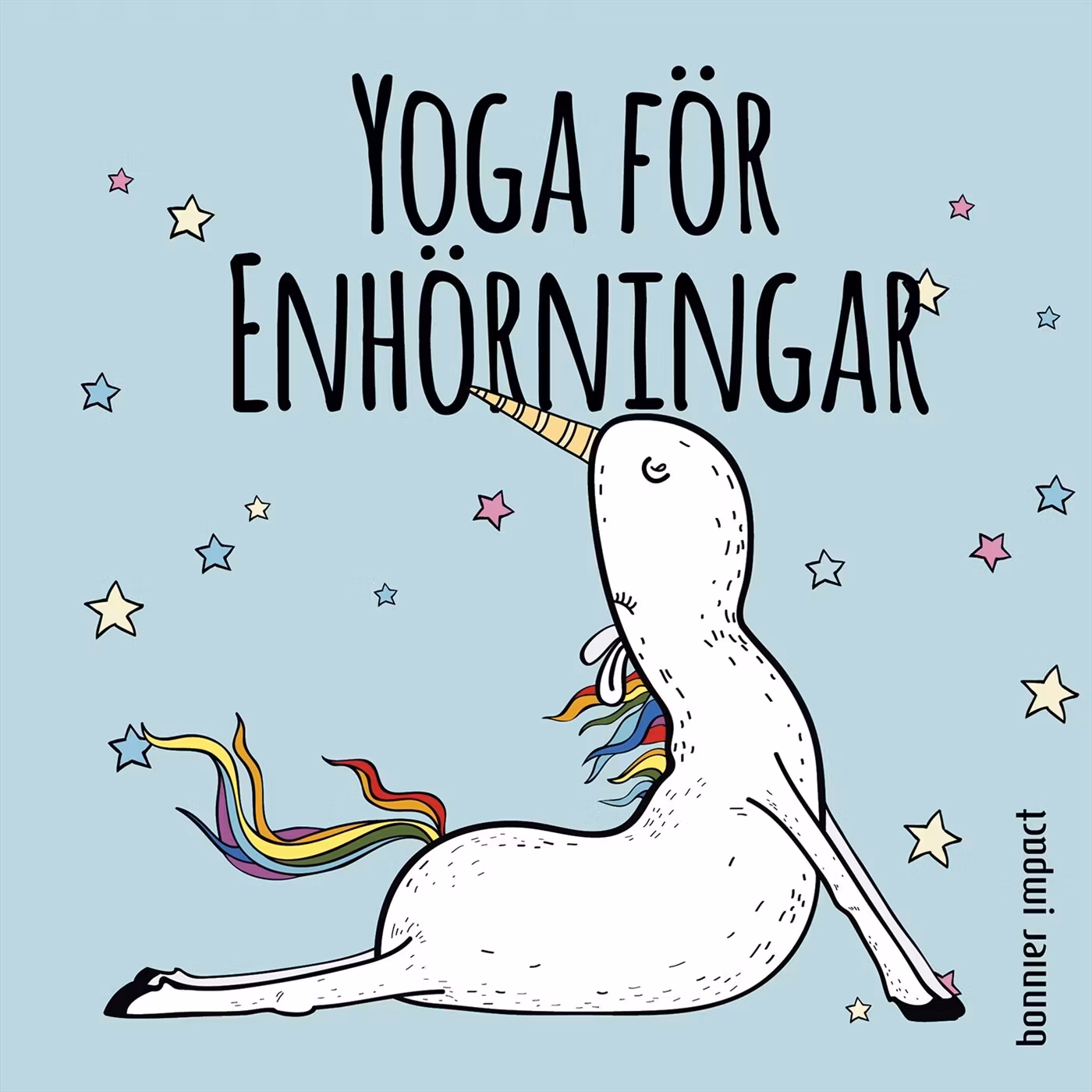 Yoga för enhörningar - finns i Rutströms bokhandel