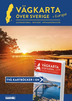 Vägkarta över Sverige/Europa
