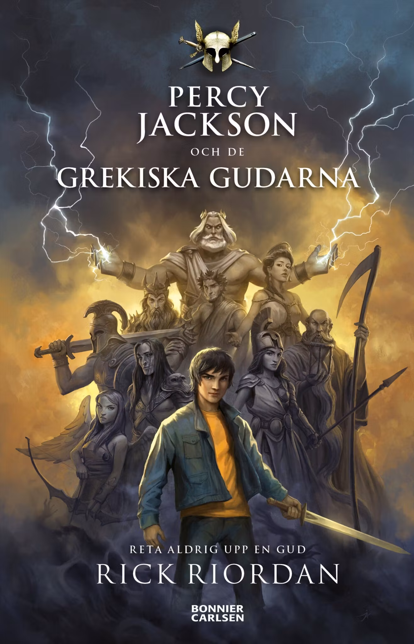 Percy Jackson och de grekiska gudarna - finns i Rutströms bokhandel