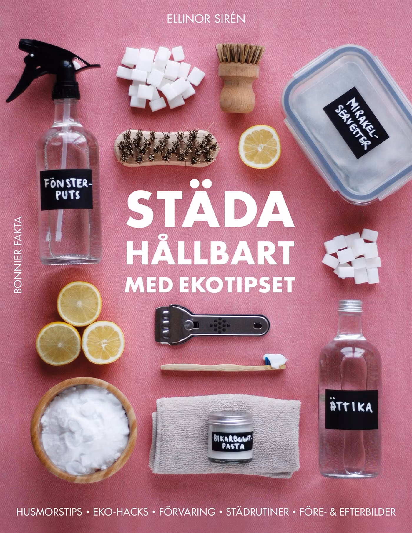 Städa hållbart med Ekotipset - finns i Rutströms bokhandel