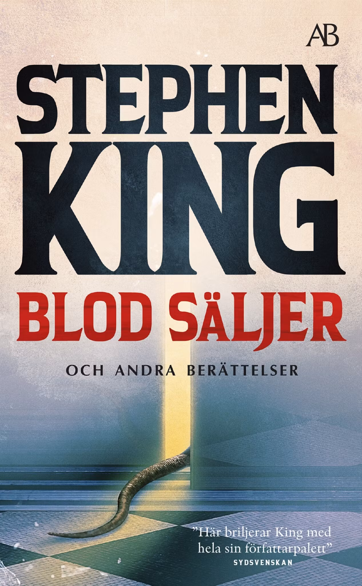 Blod säljer  - finns i Rutströms bokhandel