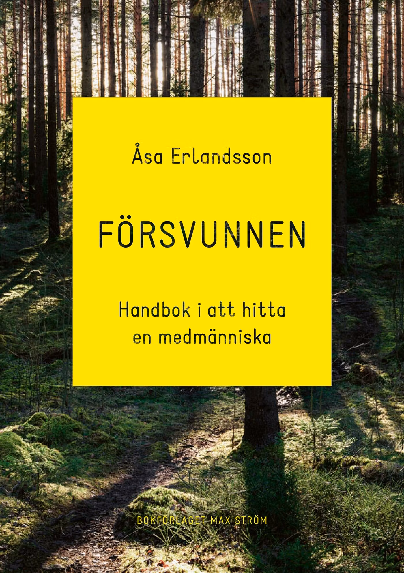 Försvunnen - finns i Rutströms bokhandel
