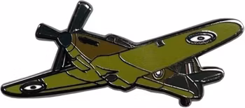 Hurricane Pin Badge