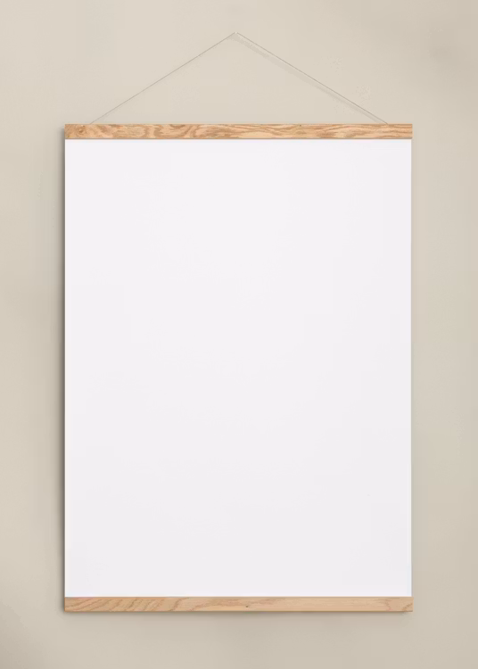 Posterhängare ek 50 cm