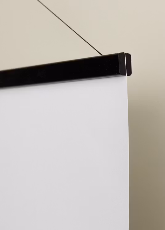 Posterhängare svart 50 cm