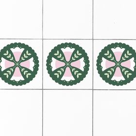 Kakeldekor Småland 5-pack