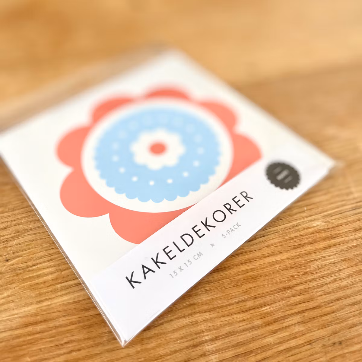 Kakeldekor Happy 5-pack