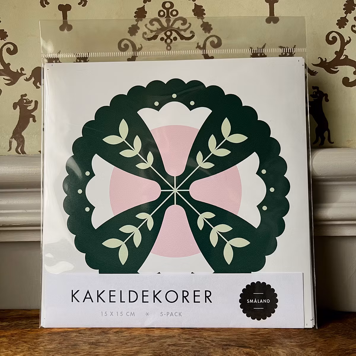 Kakeldekor Småland 5-pack