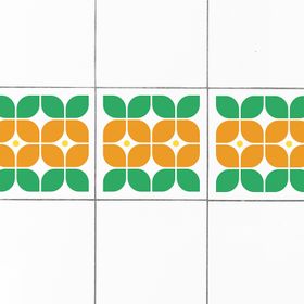 Kakeldekor Pynta Orange 5-pack