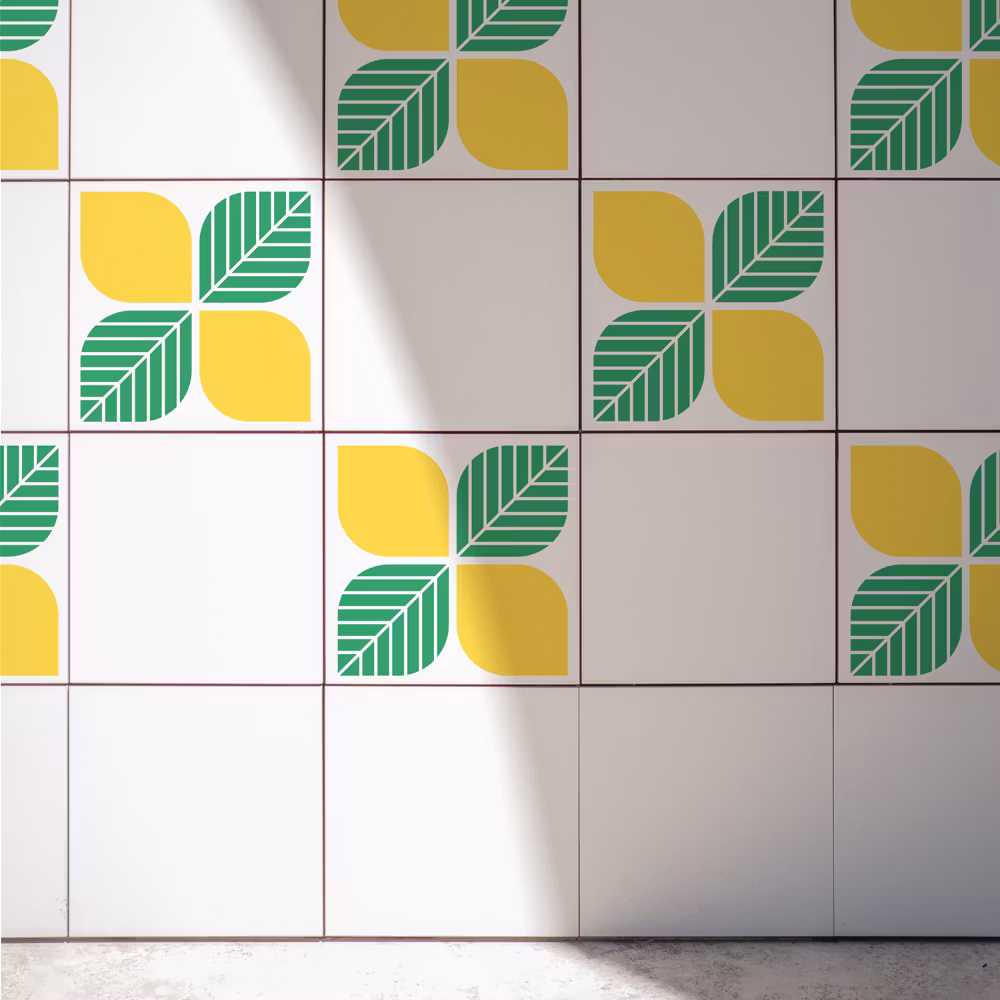 Kakeldekor Lemon 5-pack