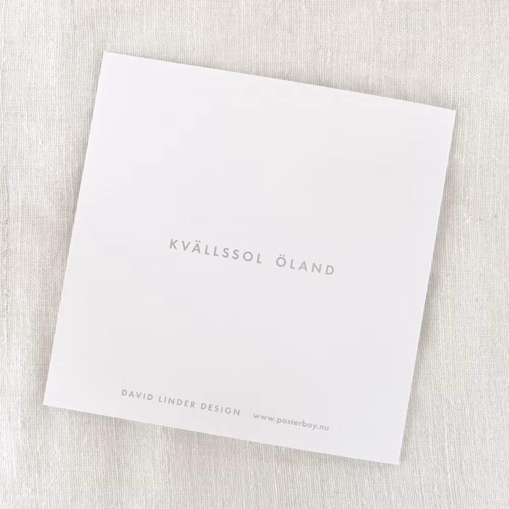 Vykort Kvällssol Öland