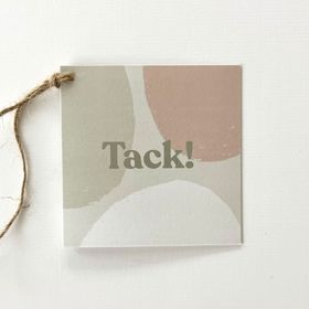 Paketkort Tack stenar
