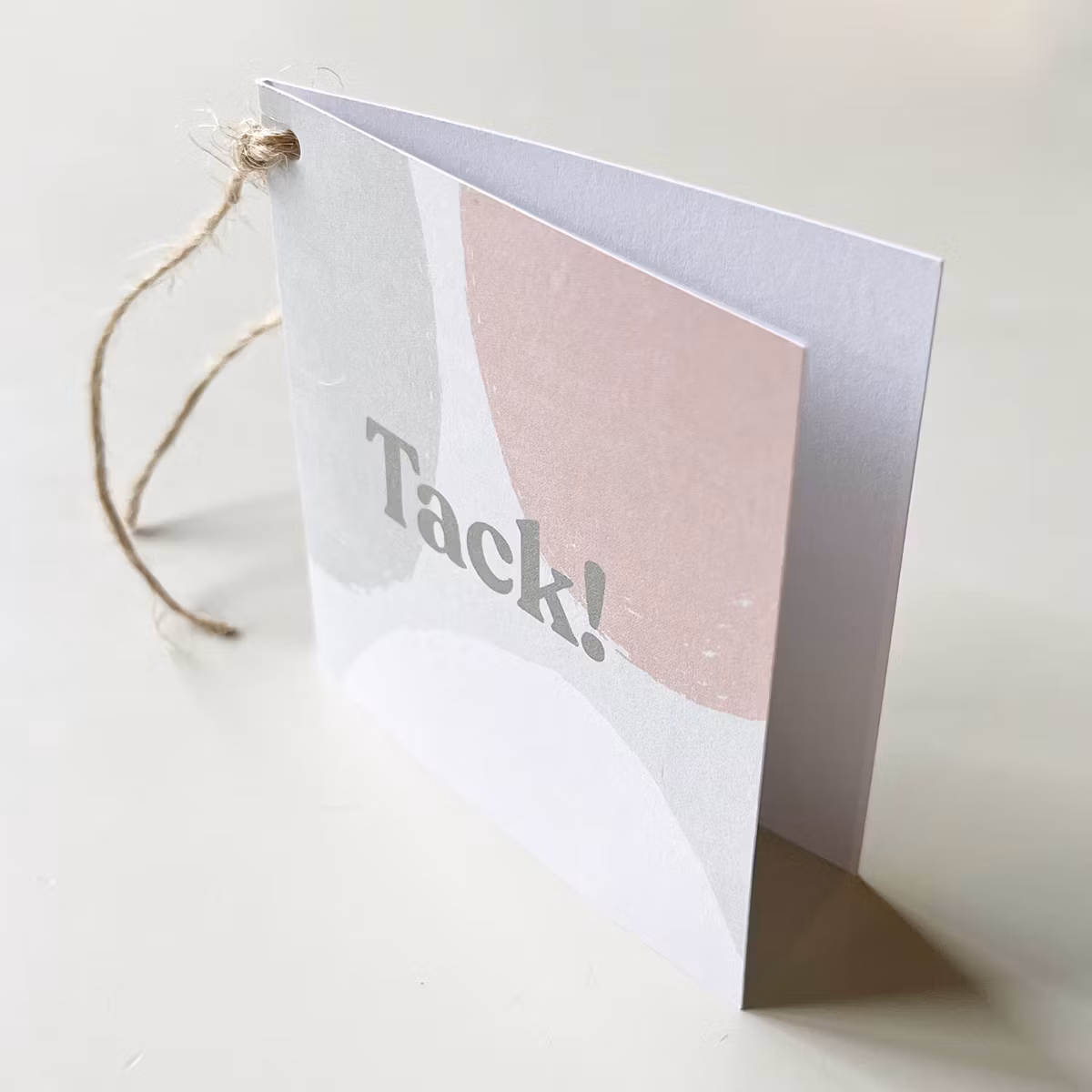 Paketkort Tack stenar