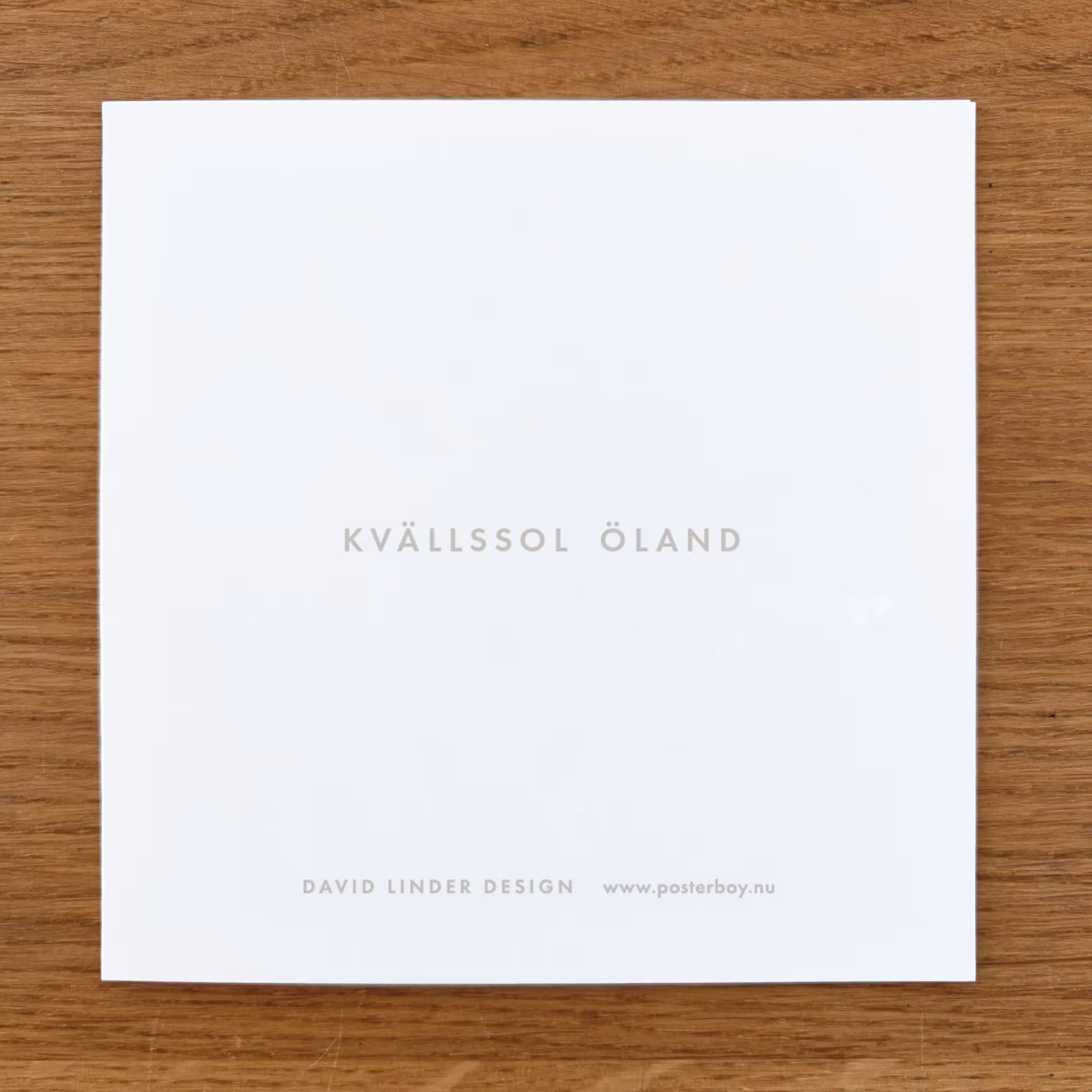 Vykort Kvällssol Öland