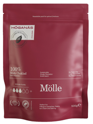 100% Dark Couverture Höganäs Chocolate 500g