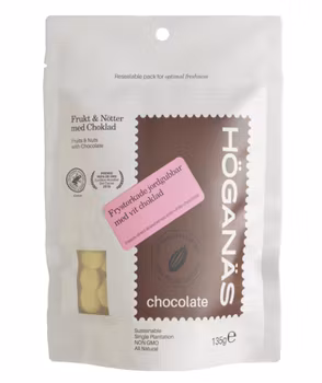 Freeze-dried Strawberries + White Chocolate 135g