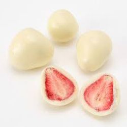 Freeze-dried Strawberries + White Chocolate 135g