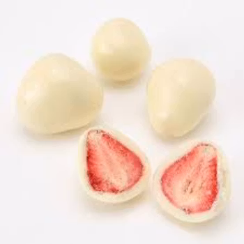 Freeze-dried Strawberries + White Chocolate 135g