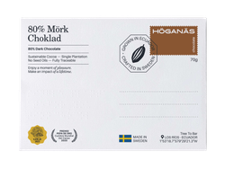 80% Kakao Höganäs Chocolate Kakor 70g