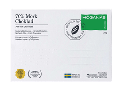 70% Kakao Höganäs Chocolate Kakor 70g
