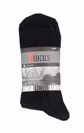 Liner Ullstrumpa 3p  Marinblå 35/38