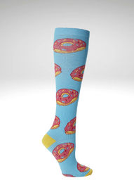 Stödstrumpa Marin dalahästar 40/42