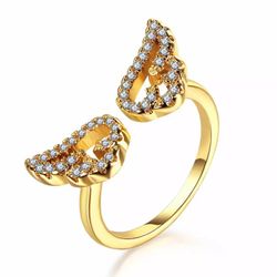RING ANGEL WINGS GOLD