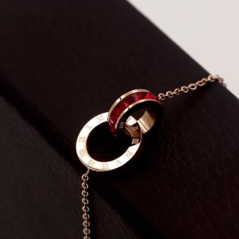 RIVIERA HALSBAND RED/ROSÉ