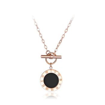 RIVIERA HALSBAND MONO (Roséguld)