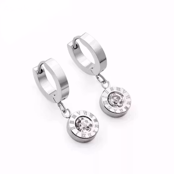 RIVIERA ÖRHÄNGE SILVER (Clear)